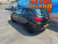 Used Vauxhall Corsa SRi 100 HP (73 kW) 2016 Black Hatchback