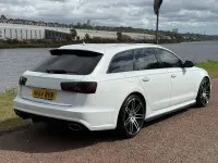 Begagnad Audi A6 S-Line 190 HK (139 kW) 2015 Vit Kombi