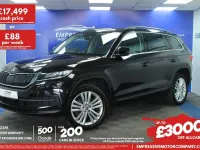 Gebraucht Skoda Kodiaq SE L 150 PS (110 kW) 2021 Schwarz SUV