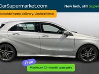 Used Mercedes A200 AMG line 136 HP (100 kW) 2017 Silver Hatchback
