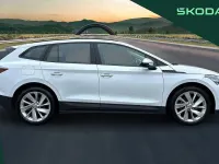 Used Skoda Enyaq iV 97 kW (132 HP) 2023 Moon white metallic SUV