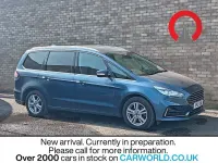 Used Ford Galaxy Titanium 150 HP (110 kW) 2021 Blue MPV