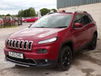Used Jeep Cherokee Limited 170 HP (125 kW) 2015 Red SUV