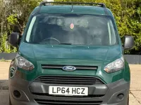 Used Ford Transit Connect 95 HP (69 kW) 2015 Green MPV