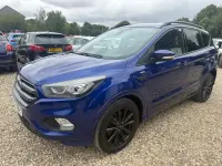 Used Ford Kuga ST-Line 120 HP (88 kW) 2017 Blue SUV