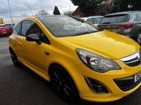 used Vauxhall Corsa a 1.2 Limited Edition Yellow 3dr Hatch