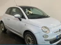 Used Fiat 500 Lounge 69 HP (50 kW) 2008 Blue Hatchback