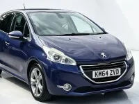 Used Peugeot 208 Allure 2014 Blue Hatchback