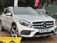 Used Mercedes GLA220 AMG Line Premium Plus 177 HP (130 kW) 2017 Silver SUV