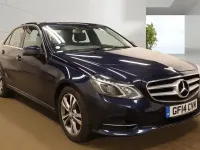 Used Mercedes E220 SE 2014 Blue Sedan