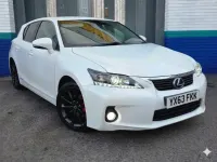 Used Lexus CT200h Luxury Line 2014 White Hatchback