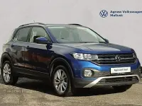 Used VW T-Cross SE 110 HP (80 kW) 2022 Blue SUV