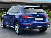 Begagnad Audi Q5 S-Line 204 HK (150 kW) 2023 Blå SUV