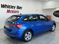 Used Skoda Scala SE 115 HP (84 kW) 2024 Blue Hatchback