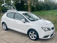 Used Seat Ibiza 85 HP (62 kW) 2014 White Hatchback