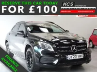 Used Mercedes GLA180 AMG line 122 HP (89 kW) 2020 Black SUV
