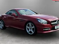 Used Mercedes SLK250 AMG 204 HP (150 kW) 2012 Red Cabriolet