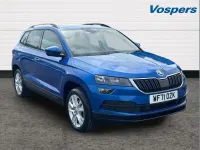 Usado Skoda Karoq SE Technology 150 HP (110 kW) 2022 Azul SUV