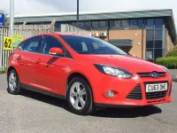 Used Ford Focus Zetec 2013 Red Hatchback