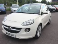 Usado Vauxhall Adam Glam 87 HP (63 kW) 2018 Branco Citadino