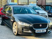 Used Jaguar XE R-Sport 180 HP (132 kW) 2017 Black Sedan