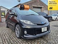 Used Toyota Estima Hybrid 2014 Black MPV