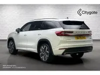 Used Skoda Kodiaq SportLine 110 HP (80 kW) 2025 Moon white metallic SUV