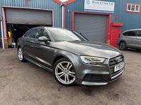 Used Audi A3 S-Line 150 HP (110 kW) 2019 Grey Sedan