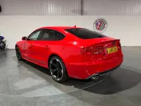 Used Audi A5 Sportback Black Edition 245 HP (180 kW) 2014 Misano red Hatchback