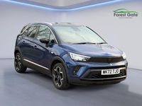 Used Vauxhall Crossland Ultimate 130 HP (95 kW) 2022 Blue SUV