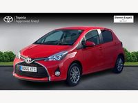 Used Toyota Yaris 99 HP (72 kW) 2016 Red Hatchback