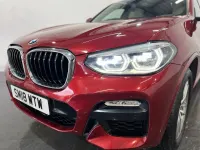 Used BMW X4 M Sport 190 HP (139 kW) 2018 Red SUV