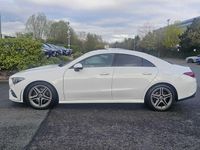 Used Mercedes CLA200 AMG line 2020 White Coupe