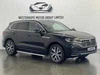 Used VW Touareg R-line 286 HP (210 kW) 2019 Blue SUV