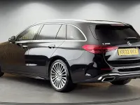 Used Mercedes C200 AMG line 2023 Obsidian black Estate