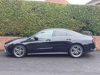 Used Mercedes CLA200 AMG line 163 HP (119 kW) 2020 Black Coupe