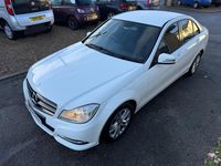 Used Mercedes C180 Executive 2013 White Sedan