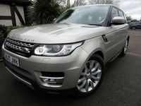 Used Land Rover Range Rover Sport HSE 2017 Gold SUV