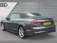 Used Audi A5 Cabriolet S-Line 248 HP (182 kW) 2017 Grey Cabriolet