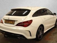Used Mercedes CLA220 AMG line 2018 White Sedan
