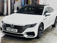 Used VW Arteon R-line 2018 White Hatchback