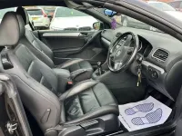 Used VW Golf Cabriolet SE 140 HP (102 kW) 2012 Black Cabriolet