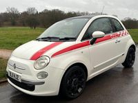 Used Fiat 500 Lounge 85 HP (62 kW) 2011 White Hatchback