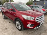 Used Ford Kuga Titanium 150 HP (110 kW) 2019 Red SUV