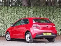 Used Kia Rio 2021 Red Hatchback