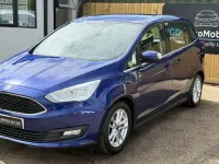 Used Ford Grand C-Max Zetec 125 HP (91 kW) 2017 Blue MPV