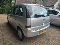 Begagnad Vauxhall Meriva Club 2009 Silver Minibuss