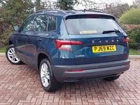 Used Skoda Karoq SE Technology 116 HP (85 kW) 2019 Blue SUV