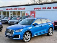 Used Audi Q2 S-Line 116 HP (85 kW) 2020 Blue SUV