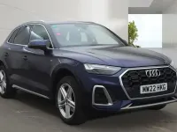 Used Audi Q5 S-Line 265 HP (194 kW) 2022 Blue SUV